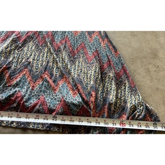 AMERICAN RAG CIE Summer Festival Dress XS Bohemian Handkerchief Hem Wide Straps - Picture 9 of 15